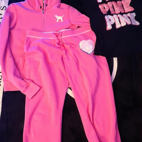Victoria Secret Pink bling  3 piece set - Picture 2 of 5